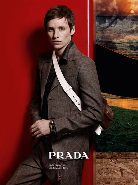 eddie redmayne prada|Eddie Redmayne Is The New Face Of Prada .